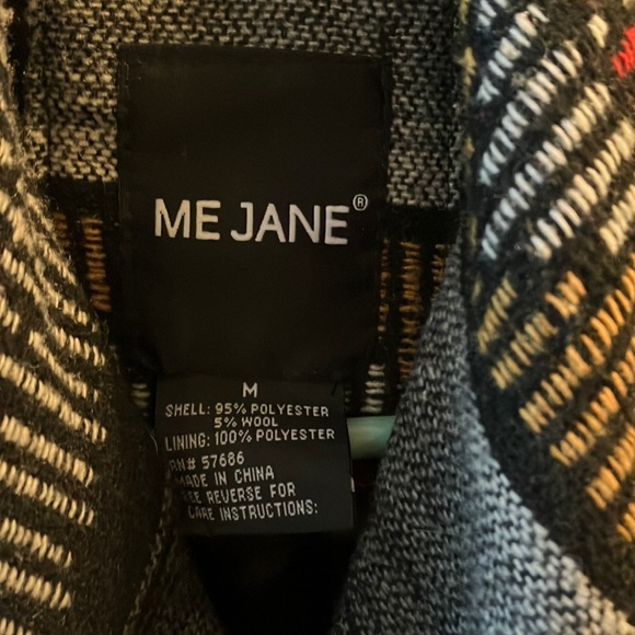 Me Jane Western Print Wrap Coat - Picture 2 of 5
